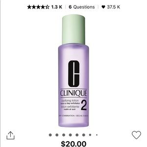 Clinique Clarifying Lotion 2 🧖🏼‍♀️ 6.7 fl oz - 1/4 Used